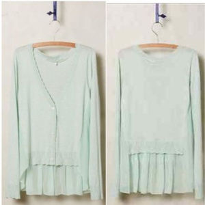 ANTHRO*Knitted & Knotted New Romantics Cardigan S